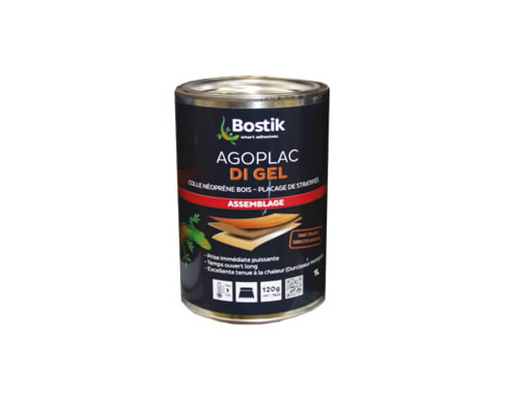 Colle Néoprène Contact BOSTIK AGOPLAC DI GEL - 5 Litres - Neuf