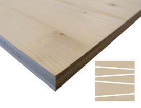 3 plis sapin Montageplatte - choix B/C