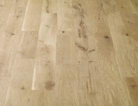 Parquet contrecollé Chêne "Dolomite" choix rustique campagne - verni incolore