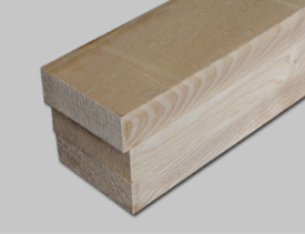 Poteau Lamellé collé Frêne blanc