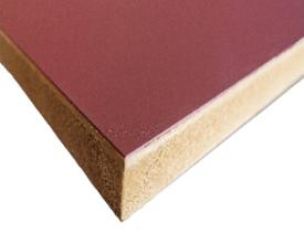 PANNEAU ACRYLIQUE RAUVISIO - EDELMAT GROUND CHILI