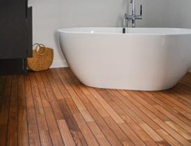 PARQUET TECK  NAVYLAM+ - HUILE NATURA