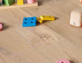 Parquet contrecollé Chêne linen choix mix - verni mat