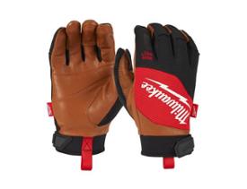 Gants cuir hybrides