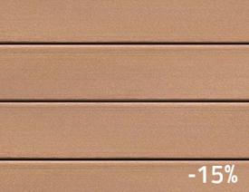 Terrasse composite Silvadec "élégance" - brun exotique 23  x 138