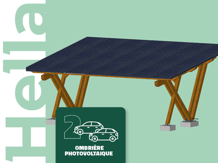 CARPORT 2 PLACES : HELLA