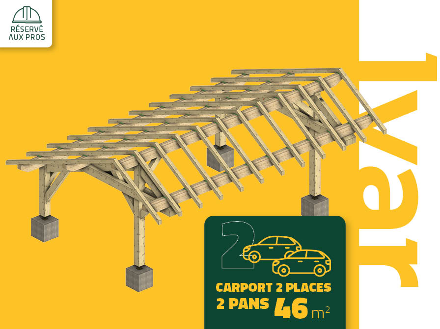 CARPORT 2 PLACES : IVAR